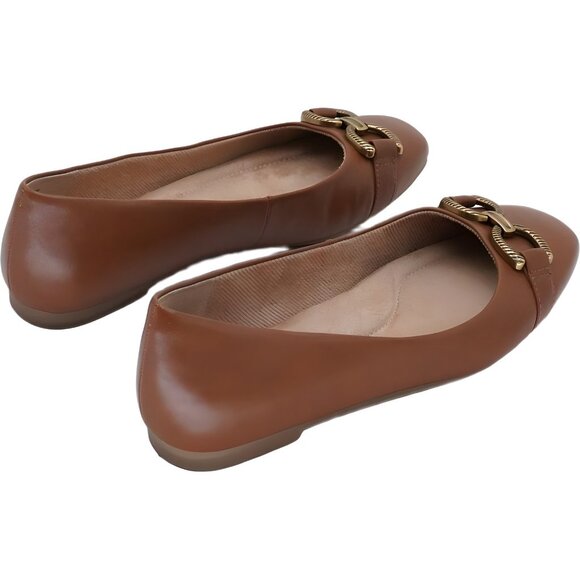 Giani Bernini Brookee Memory Foam Ballet Flat Cognac - Women's US 7M - Picture 3 of 6